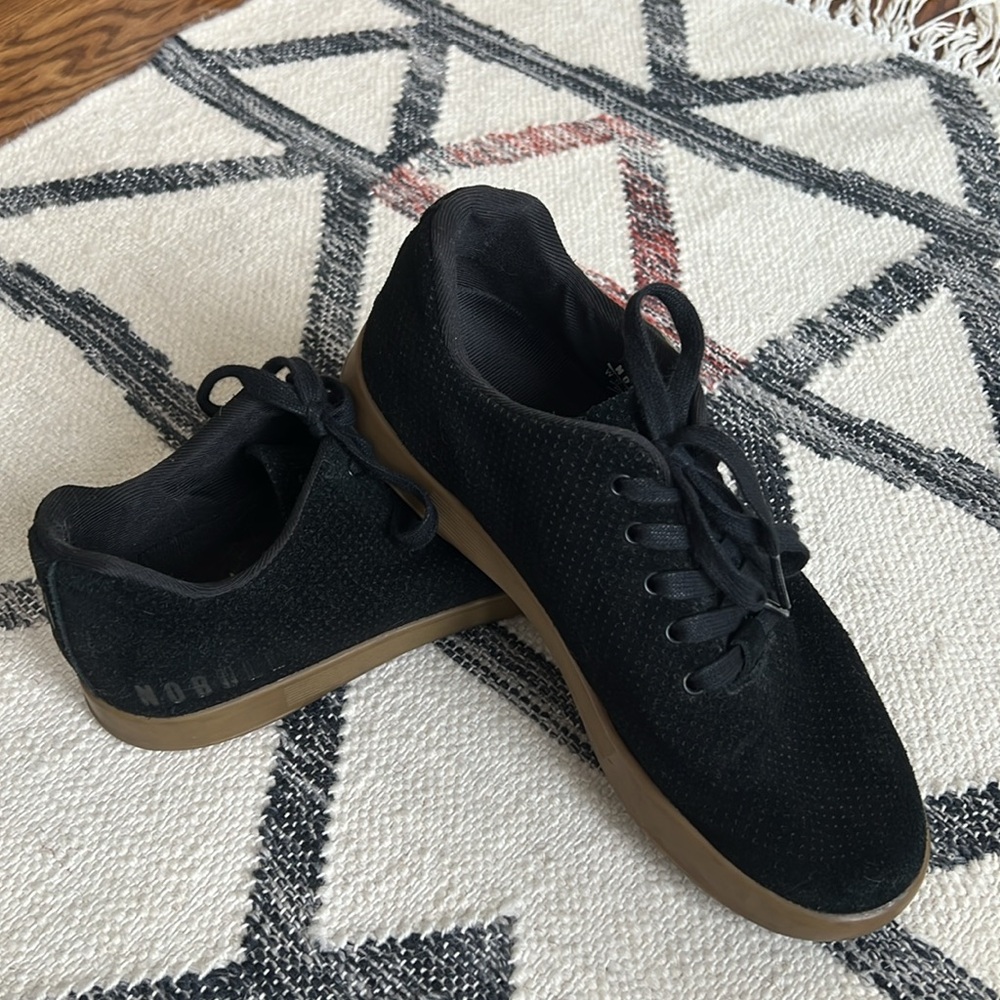 NoBull Black/gum Suede Trainer Sz 9.5